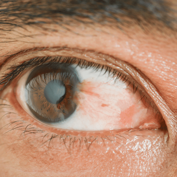 Pterígio: avanço da "carninha" do olho