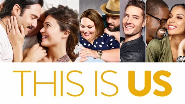 Série de TV americana THIS IS US que trata, em uma de suas temporadas, da temática da retinopatia da prematuridade. Na imagem os principais personagens.