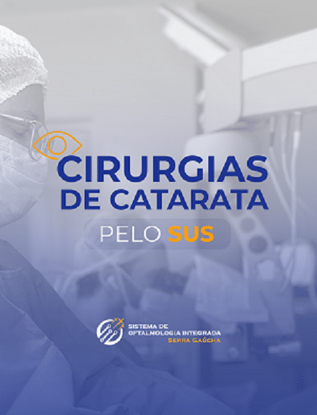 Imagem de um oftalmologista realizando cirurgia de catarata pelo SUS na Oftalmologia Integrada unidade da Serra Gaúcha.